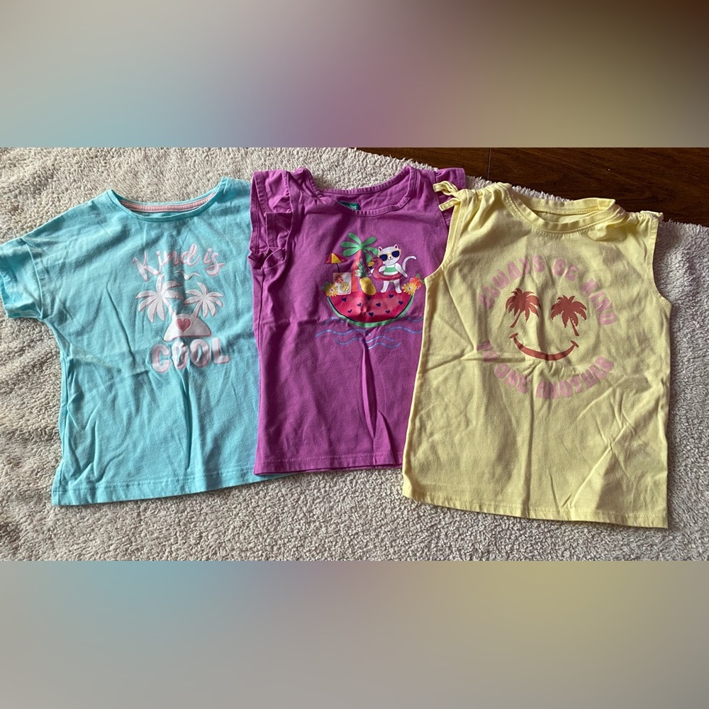 Toddler Girls 5T Summer Tops